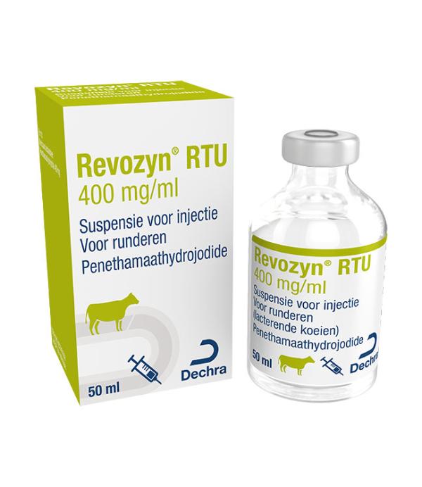 Revozyn RTU 400 mg/ml suspensie voor injectie voor runderen