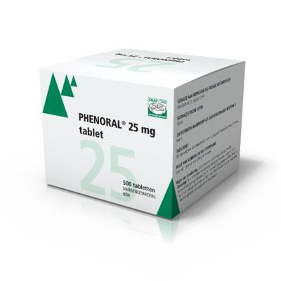 Phenoral 25mg tablet