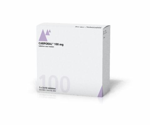 Carporal 100 mg tabletten 