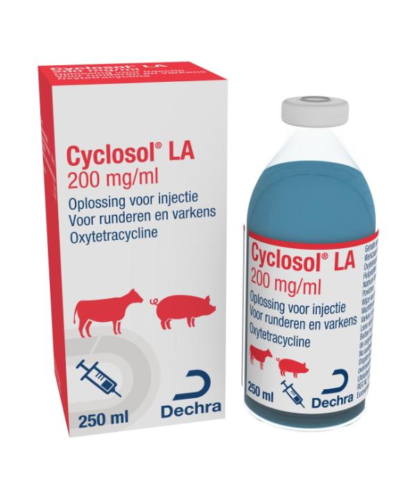Cyclosol LA 200 mg/ml opl. inj.