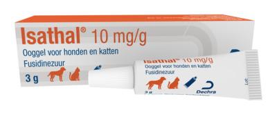 Isathal ooggel 10 mg/g voor honden en katten