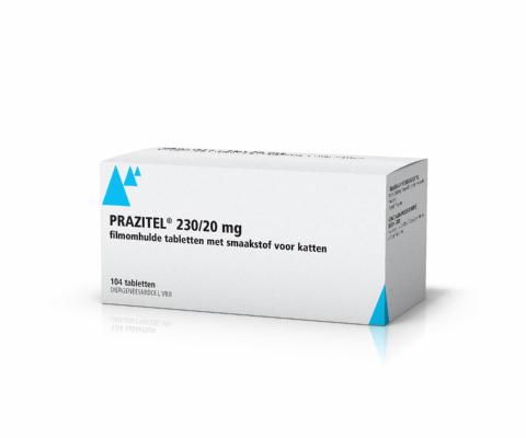 Prazitel 230/20mg tabletten voor katten