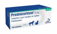 Prednicortone 20 mg smakelijke tabletten voor honden en katten