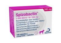 Spizobactin kauwtabletten 3.000.000 IE / 500 mg voor honden