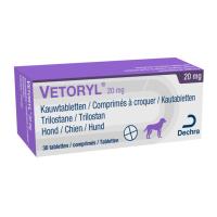 Vetoryl 20 mg kauwtabletten voor honden