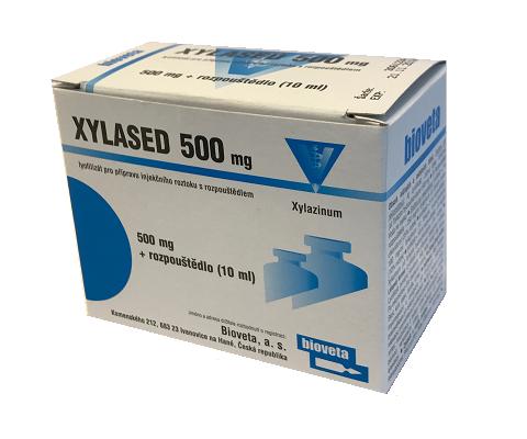 Xylased 500 mg + 10 ml oplossing voor injectie