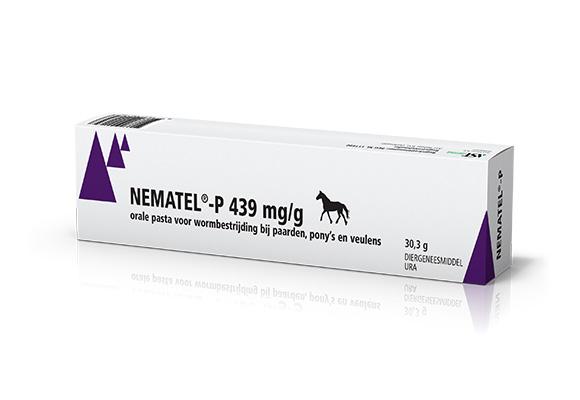 Nematel-P 439 mg/g orale pasta voor paarden