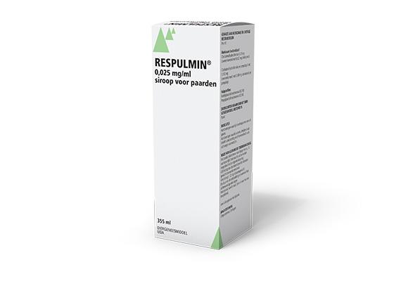  Respulmin 0,025 mg/ml siroop voor paarden