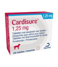 Cardisure 1,25 mg tabletten voor honden