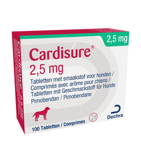 Cardisure 2,5 mg tabletten voor honden