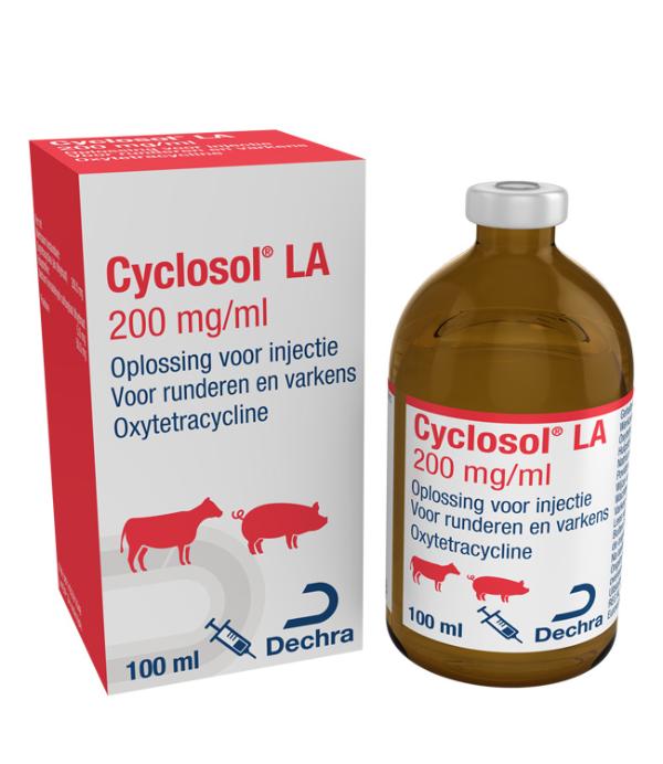 Cyclosol LA 200 mg/ml opl. inj.