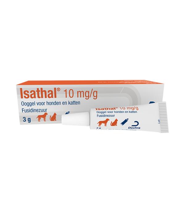 Isathal ooggel 10 mg/g voor honden en katten