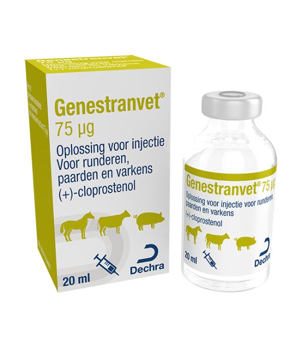 Genestranvet 75 mcg/ml opl. inj.