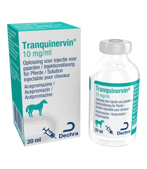 Tranquinervin 10 mg/ml oplossing voor injectie voor paarden