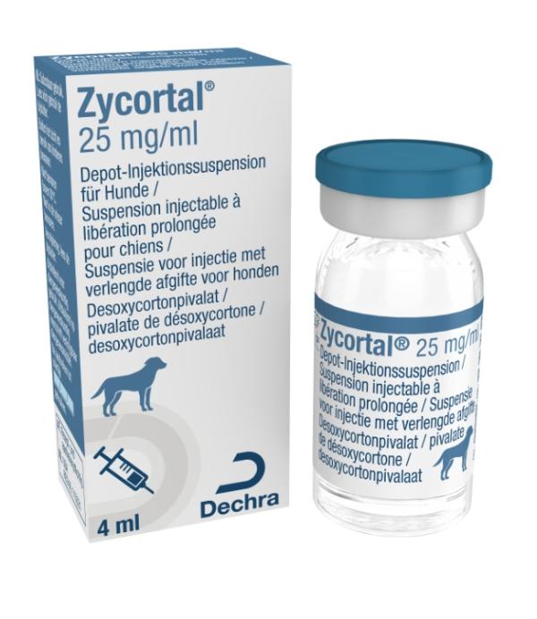 Zycortal 25 mg/ml suspensie voor injectie met verlengde afgifte voor honden