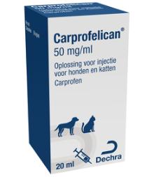 Carprofelican 50 mg/ml oplossing voor injectie voor honden en katten
