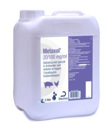 Metaxol 20/100 mg/ml oplossing voor gebruik in drinkwater voor varkens en kippen