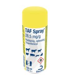 TAF Spray® 28,5 mg/g huidspray, oplossing