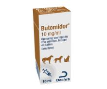 Butomidor 10 mg/ml - oplossing voor injectie voor paarden, honden en katten