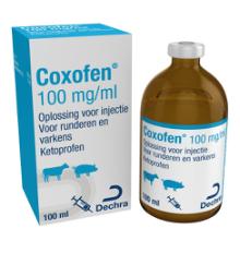 Coxofen® 100 mg/ml oplossing voor injectie voor runderen en varkens
