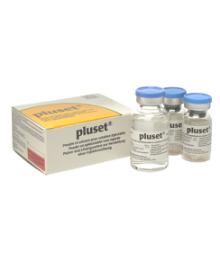 Pluset® poeder en oplosmiddel voor injectie