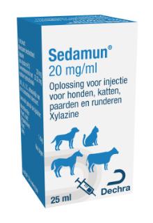Sedanum
20 mg/ml, oplossing voor injectie, voor honden, katten, paarden en runderen